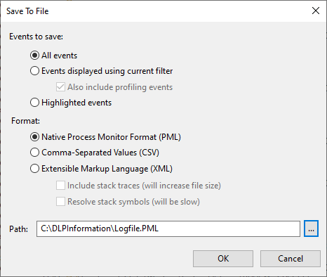 How to get a Process Monitor (Procmon) capture for Trellix DLP Endpoint